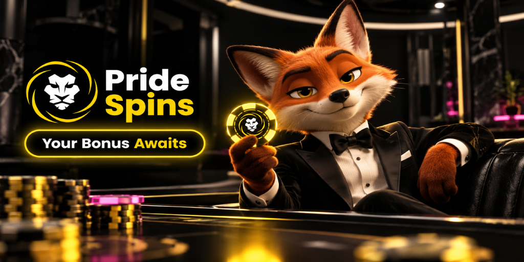 PrideSpins welcome rewards